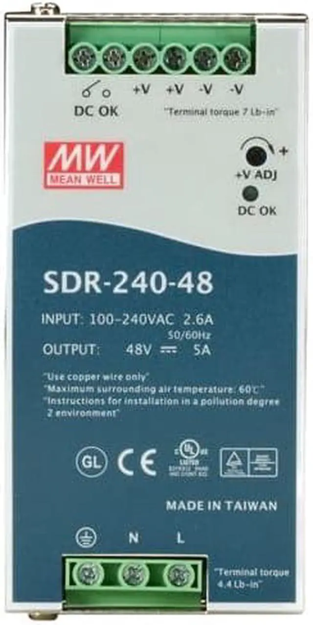 Alt view image 6 of 11 - DIN RAIL INDUSTRIAL PWR SUPPLY