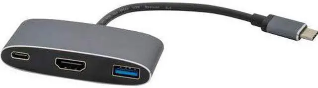 Alt view image 7 of 16 - VisionTek USB-C to HDMI USB & USB-C with Power Delivery Adapter 901356