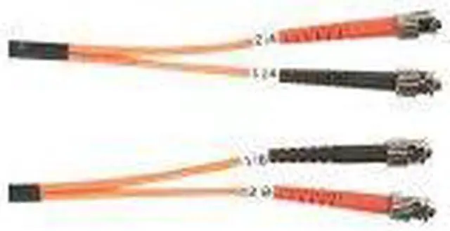 Alt view image 5 of 9 - Black Box FO625-003M-STST 9.84 ft. Multimode Value Line Patch Cable