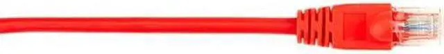 Alt view image 3 of 7 - Black Box CAT5e Value Line Patch Cable, Stranded, Red, 2-ft. (0.6-m)