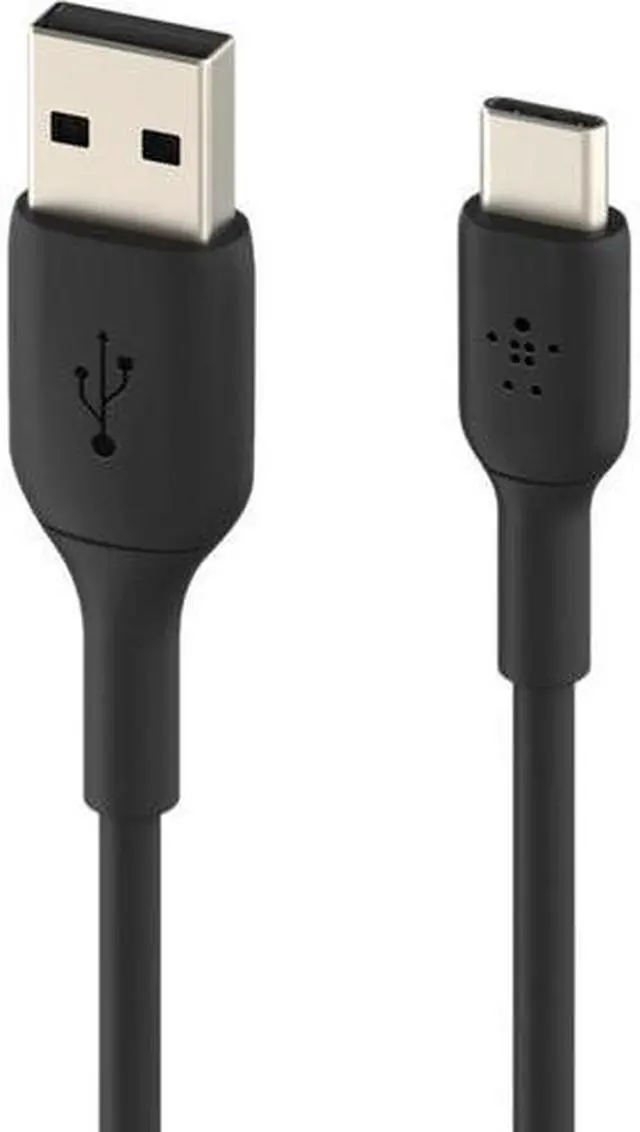 Alt view image 4 of 10 - Belkin CAB001bt3MBK 9.8ft Black Boost Charge USB-C to USB Cable, USB Type-C Cable for Note10, S10, Pixel 4, iPad Pro, Nintendo Switch and more