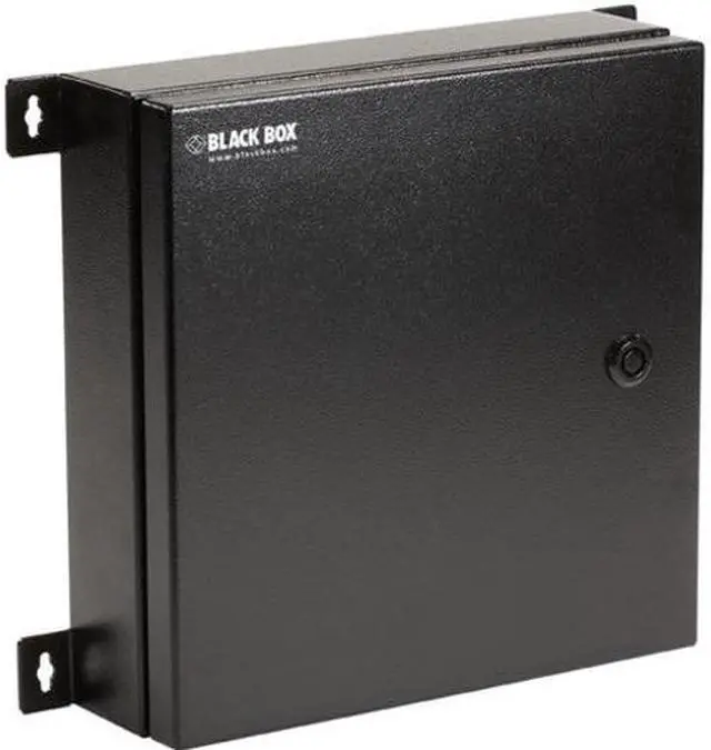 Alt view image 5 of 6 - NEMA 4 RATED FIBER OPTIC WALLMOUNT ENCLOSURE - 2-SLOT, GSA, TAA, 45 DAY STANDARD
