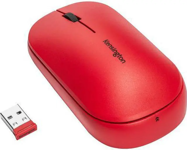 Alt view image 9 of 20 - KENSINGTON COMPUTER K75352WW SURETRACKDUAL WIRELESS MOUSE - RED