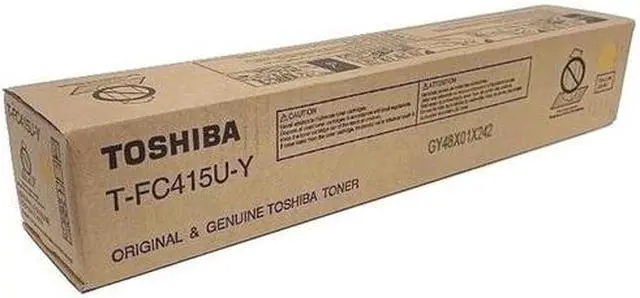 Alt view image 3 of 4 - Toshiba Original Toner Cartridge - Yellow - Laser - 33600 Pages - 1 Each