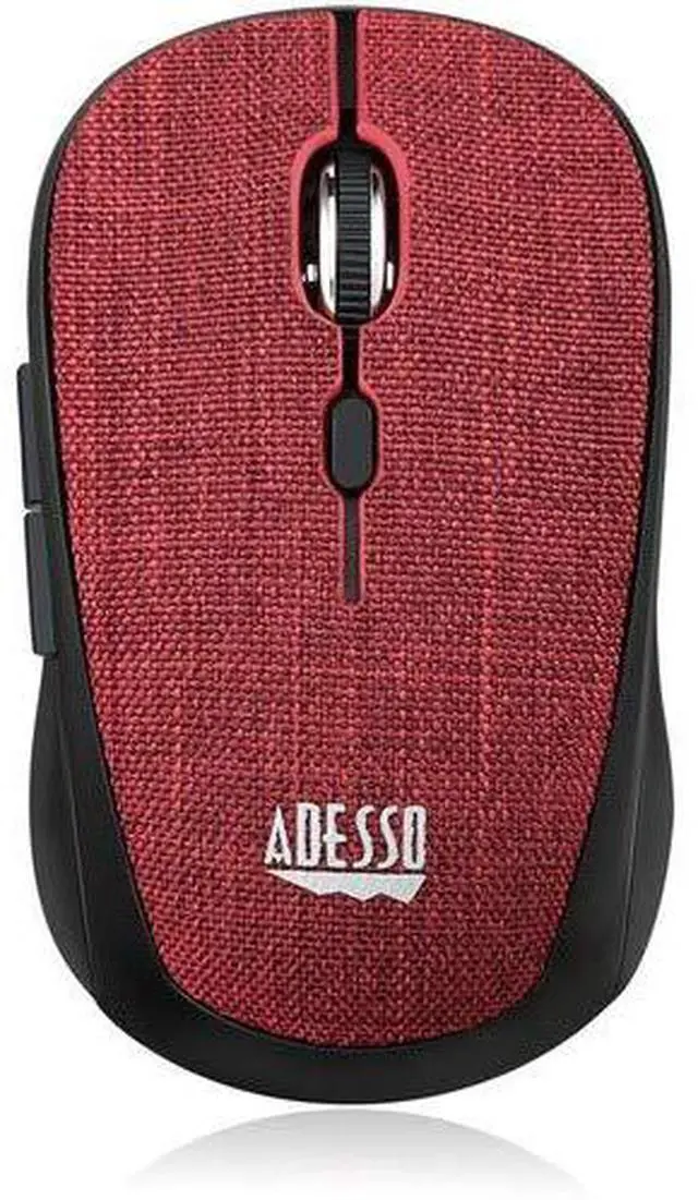 Alt view image 16 of 17 - Adesso iMouse S80R Mini Wireless 5-Button Fabic Mouse Red