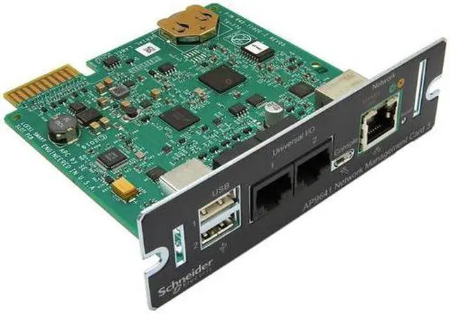 Alt view image 10 of 19 - Apc By Schneider Electric Ap9641 Ups Management Adapter
