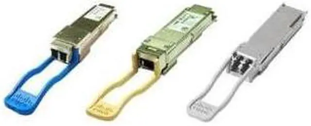 Alt view image 5 of 6 - CISCO QSFP-40G-SR4-S= QSFP+ Module, 40GBASE-SR4, 4 lanes, 850 nm MMF