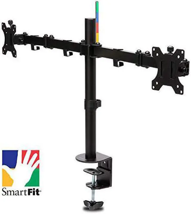 Alt view image 10 of 20 - Kensington SmartFit Ergo Dual Extended Monitor Arm - Mounting kit - for 2 monitors (adjustable arm) - metal - black - sc