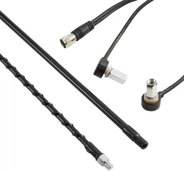Alt view image 5 of 11 - ROADPRO R RPPS-24KB 4FT DUAL ANTENNA KIT  BLACK
