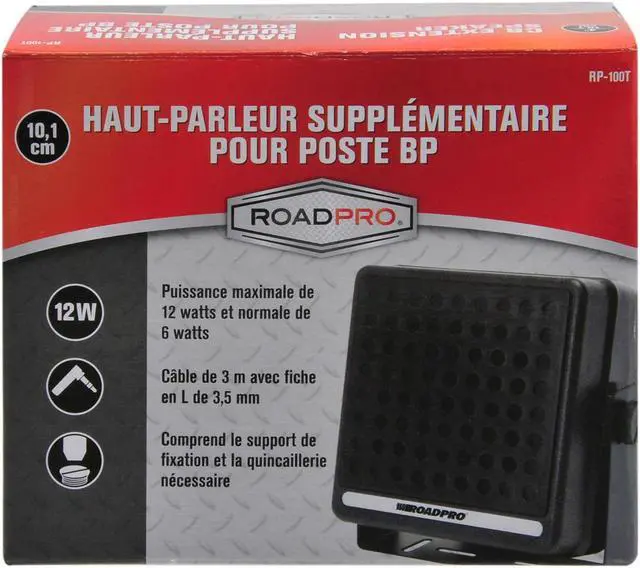 Alt view image 14 of 20 - ROADPRO R RP-100T 4 INCH CB EXTENSION SPEAKER  12 WATTS