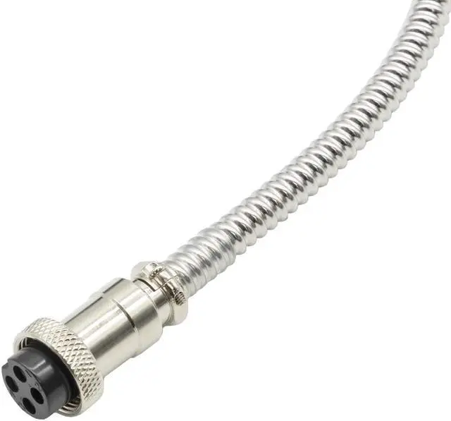 Alt view image 10 of 12 - ASTATIC TM 302-10001SE 636LSE NOISE CANCELING 4-PIN CB MICROPHONE  SILVER EDITION
