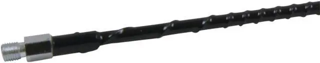 Alt view image 10 of 12 - 3' Superflex Tunable Fiberglass CB Whip Antenna - 1000 Watts  Black