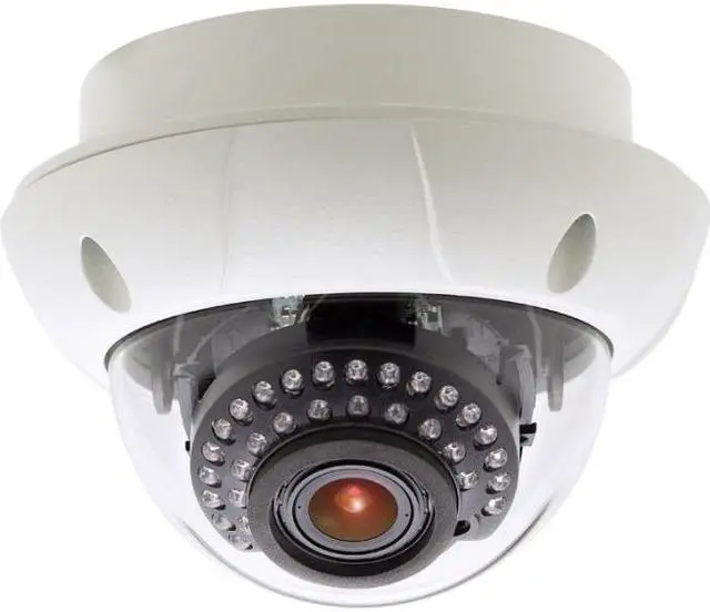 Alt view image 3 of 5 - KTnC KPC-VNE101NUV18 Vandal Dome IR Camera 700 TVL 2.8~12mm Lens DUAL voltage