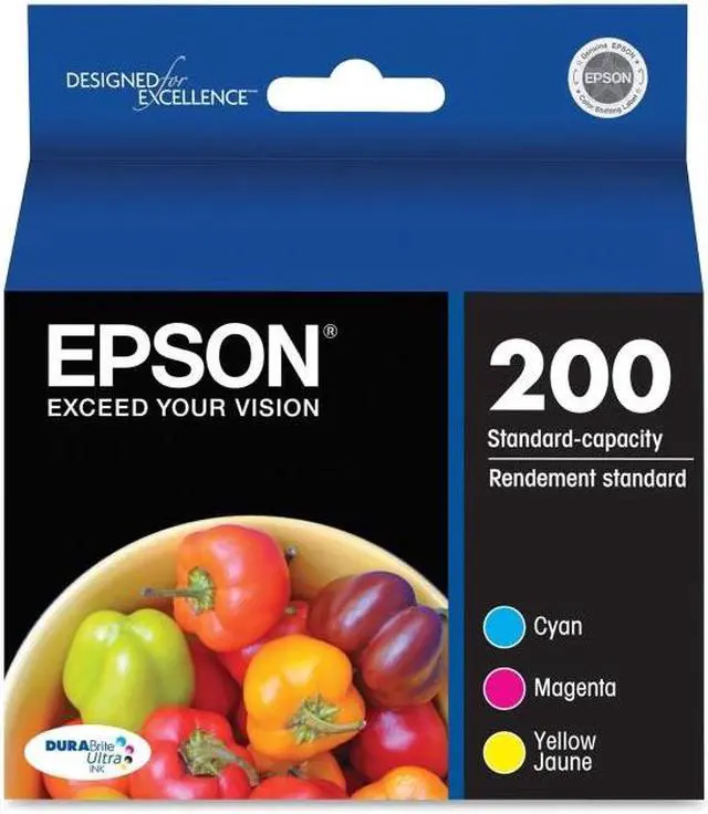 Alt view image 5 of 14 - EPSON T200520-S Ink Cartridge 3 Colors