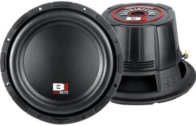 Alt view image 11 of 12 - BASS INFERNO BSW10S 10in 1500-Watt 4Ohm Bsw Series Subwoofer