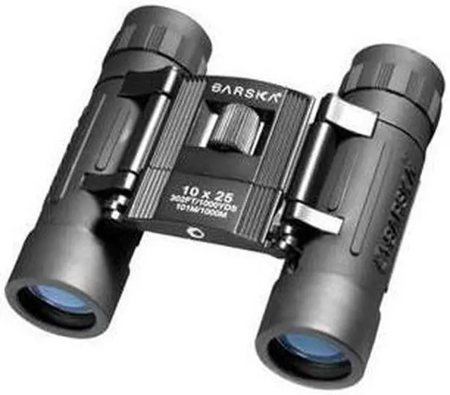 Alt view image 3 of 10 - BARSKA LUCID VIEW 10x25 Compact Binoculars