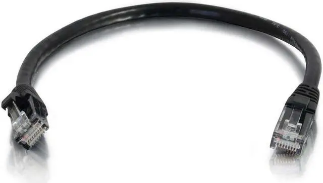 Main image of C2G 00953 6IN CAT6 SNAGLESS UNSHIELDED (UTP) ETHERNET NETWORK PATCH CABLE - BLACK