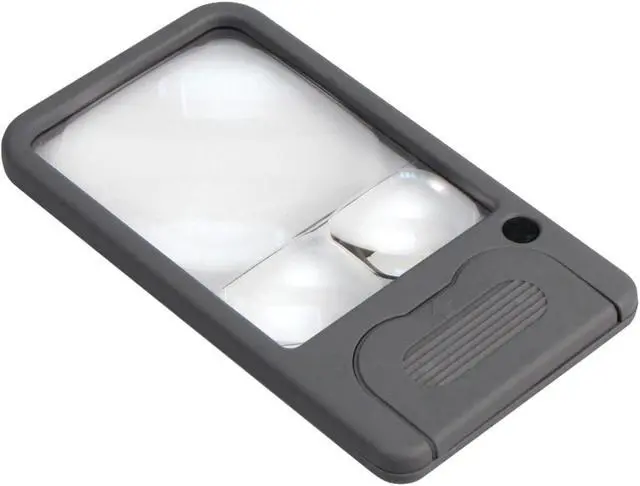 Alt view image 4 of 12 - Lighted Pocket Magnifier-