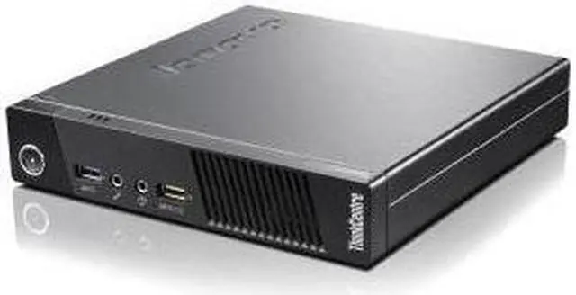 Alt view image 10 of 10 - Lenovo ThinkCentre M93p 10AB004DUS Desktop Computer - Intel Core i5 i5-4590T 2 GHz - Tiny - Business Black