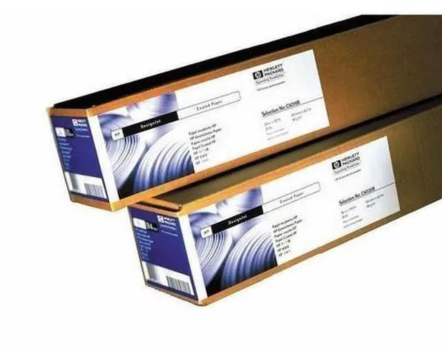 Alt view image 2 of 13 - HP Designjet Inkjet Large Format Paper 4.9 mil 42" x 150 ft White C6567B