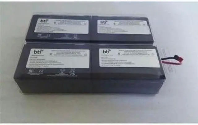 Alt view image 2 of 11 - BTI 12V 4-Cell 9A Sealed Lead Acid UPS Battery Pack
