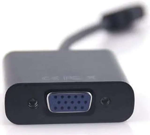 Alt view image 2 of 5 - VCOM CG592  CG592 Mini HDMI Male to VGA Female Adapter