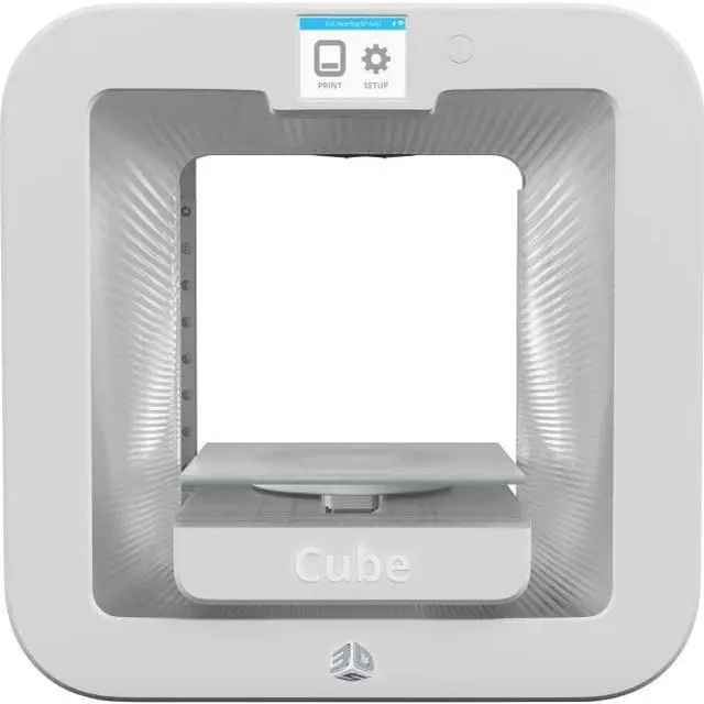 Alt view image 6 of 6 - 3D Systems Cube 3rd Generation Wireless 3D Printer, White #392200