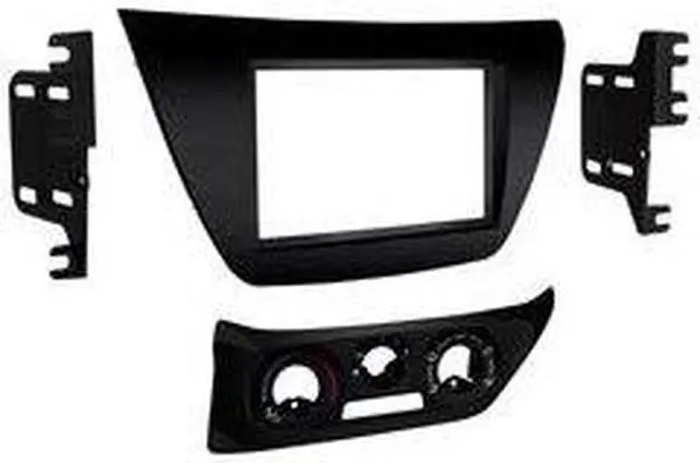 Main image of Metra 95-7017B Black Double DIN Stereo Dash Kit for 2002-2007 Mitsubishi Lancer