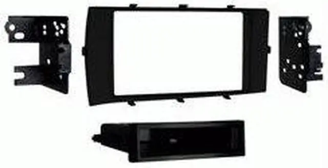 Alt view image 4 of 7 - Metra 99-8239B Single DIN Install Dash Kit for 2012-up Toyota Prius C Vehicles