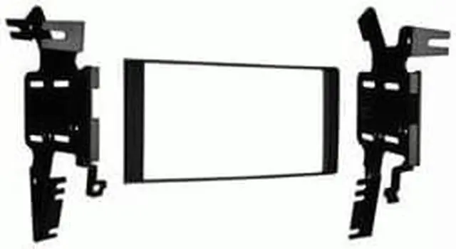 Alt view image 4 of 13 - Metra 95-7619 Double DIN Install Dash Kit for 2013-up Nissan Titan/Frontier