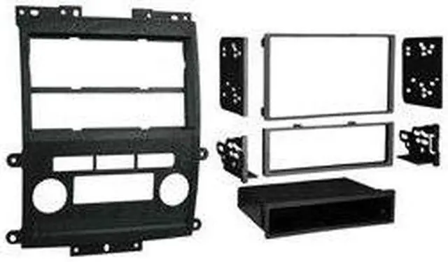 Alt view image 3 of 9 - METRA 99-7428B DOUBLE DIN INSALLATION DASH KIT FOR 2009 NISSAN FRONTIER LE / SE