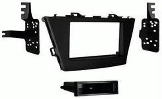 Alt view image 2 of 7 - Metra 99-8243B Single DIN Stereo Dash Kit for 2012-up Toyota Prius V Vehicles