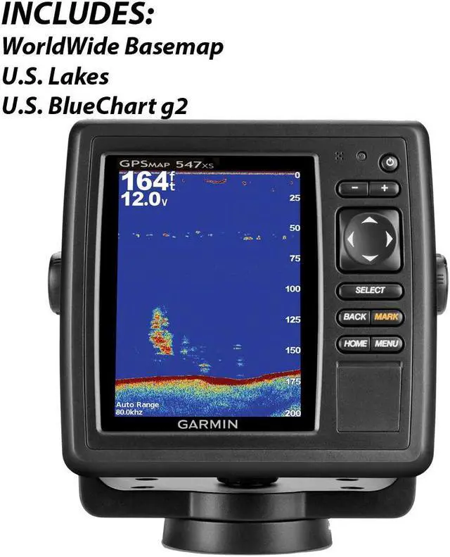 Alt view image 7 of 15 - Garmin GPSMAP 547xs Marine Chartplotter