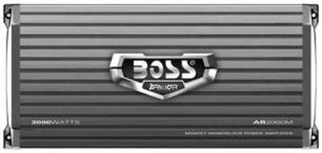 Alt view image 6 of 20 - Boss Armor AR2000M 2000 Watt Monoblock A/B Amplifier Car Audio Amp & Bass Remote