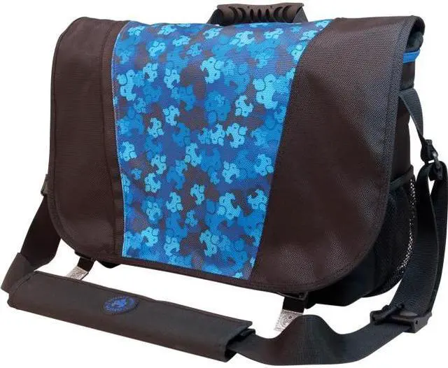Alt view image 13 of 16 - Sumo - Messenger Bag - 15.6" or 16" screens - Black/Blue