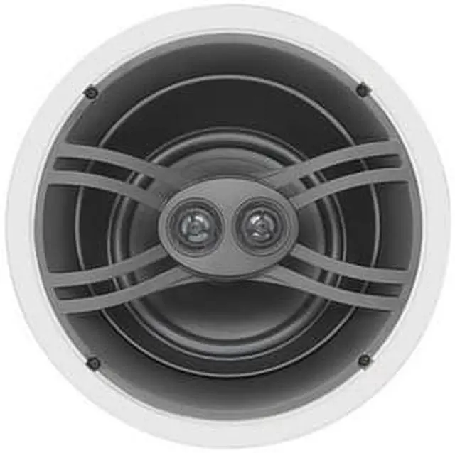 Alt view image 3 of 6 - Yamaha NS-IW280CWH 6.5" 3-Way In-Ceiling Speaker System (White, Pair)