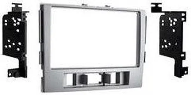 Alt view image 3 of 5 - Metra 95-7361S Double DIN Dash Kit for 2010-2012 Hyundai Santa Fe w/ Factory Nav