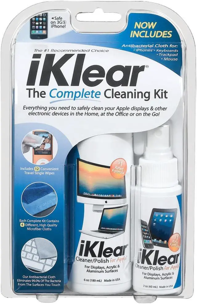 Alt view image 4 of 7 - Klear Screen iKlear Complete Cleaning Kit