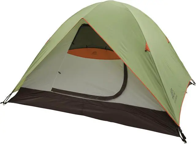Alt view image 6 of 9 - ALPS Mountaineering 5421639 Meramac 4 person, Sage/Rust