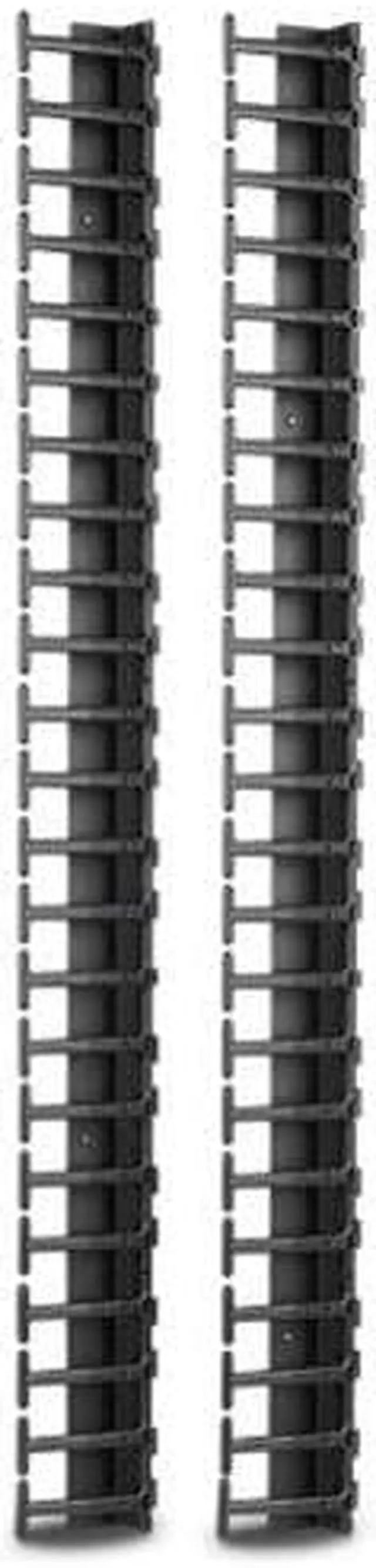 Alt view image 3 of 5 - VERTICAL CABLE MANAGER FOR NETSHELTER SX 600MM WIDE 48U (QTY 2)