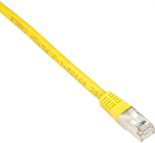 Main image of BLACK BOX EVNSL0272YL-0006 CAT6 250-MHZ MOLDED SLIMLINE STRANDED ETHERNET PATCH CABLE-SHIELDED (S/FTP), CM