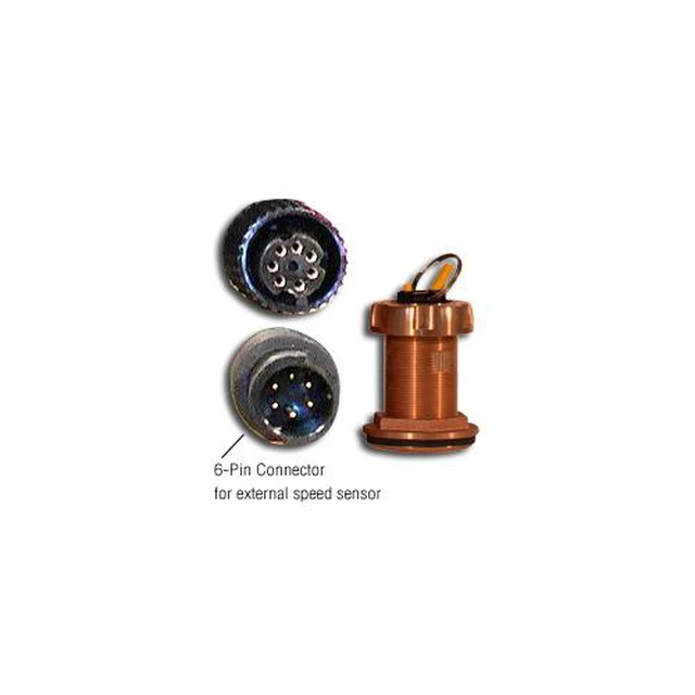 Alt view image 7 of 9 - Furuno 235ST-MSE Bronze Thru-Hull, Digital Depth and Temp Sensor (7-Pin)