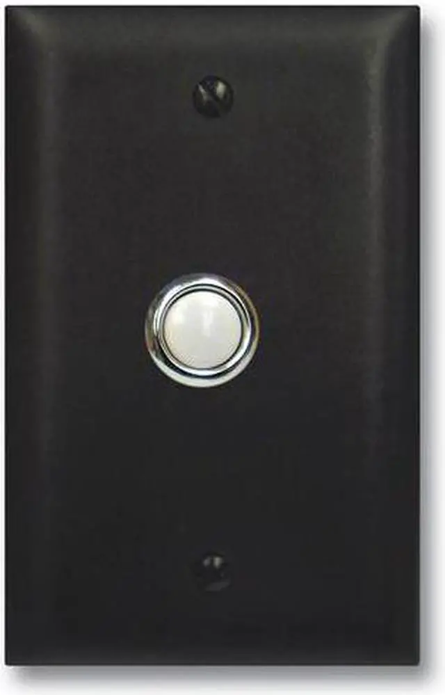 Main image of Door Bell Button Panel in Bronze