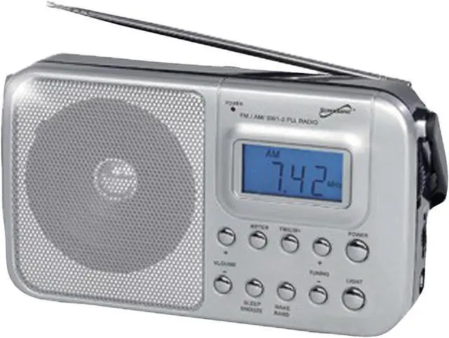 Main image of Supersonic 4 Band Am/Fm/Sw1-2 Pll Radio