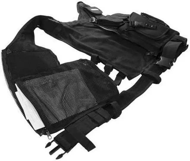 Alt view image 3 of 12 - BARSKA OPTICS BI12154 BARSKA OPTICS BI12154 Loaded Gear VX-200 Tactical Vest,LeftHand