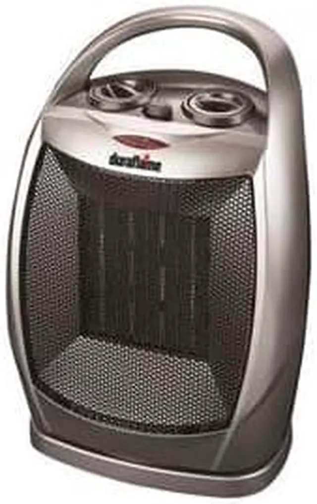 Alt view image 2 of 3 - Duraflame DFH-IH-15-O Parabolic Oscillating Radiant Heater - Halogen - Electric - Electric - 400 W to 800 W - 2 x Heat Settings - Gray