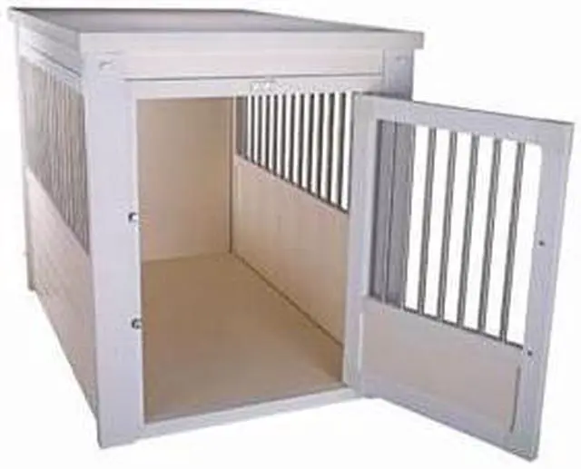 Alt view image 2 of 2 - NEW AGE PET EHHC404L InnPLace II Pet Crate L AntWht