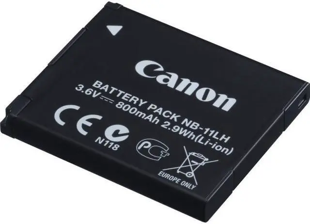 Alt view image 9 of 10 - Canon NB-11LH Lithium-Ion Battery Pack for Select PowerShot Digital Cameras (3.6V, 800mAh)