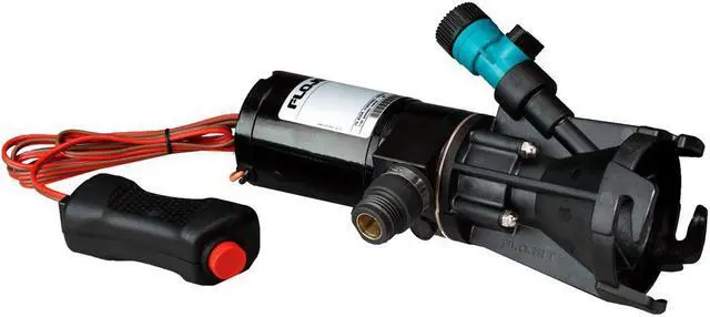 Alt view image 8 of 10 - FLOJET PORTABLE SELF-PRIMING RV MACERATOR WASTE PUMP KIT 18555000A