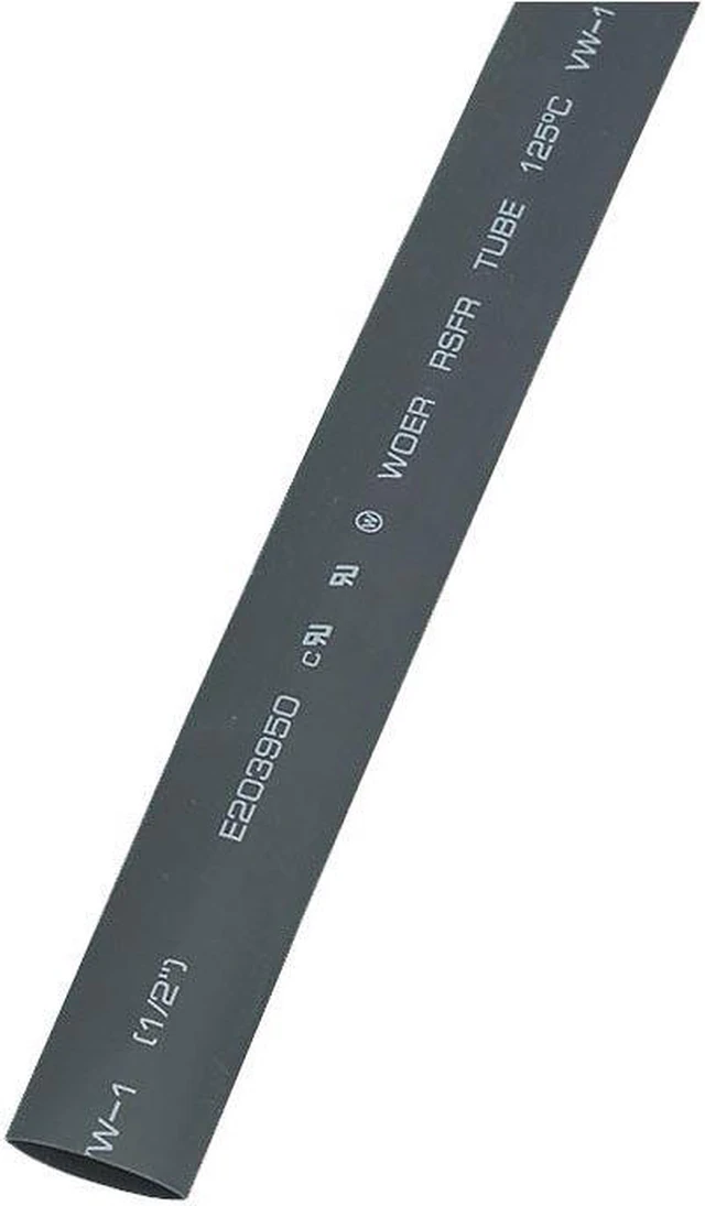 Main image of XSCORPION HST12.1BK HEAT SHRINK TUBING(HST12BK) 1/2 100 FEET